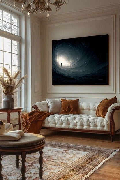 Art Print SpaAIce - Event Horizon at Dawn