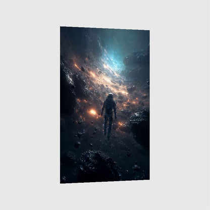 Art Print SpaAIce - Watcher of the Celestial Wall