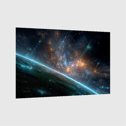 Art Print SpaAIce - Echoes of a Cosmic Divide
