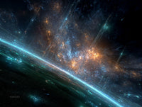 Art Print SpaAIce - Echoes of a Cosmic Divide