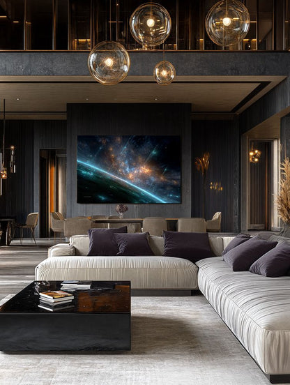Art Print SpaAIce - Echoes of a Cosmic Divide