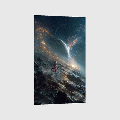 Art Print SpaAIce - The Ocean Beneath the Stars