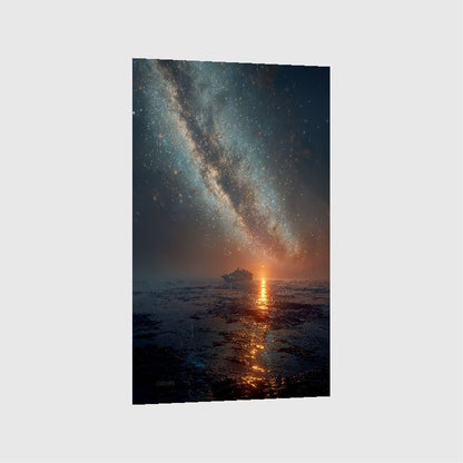 Art Print SpaAIce - In the Presence of Titans