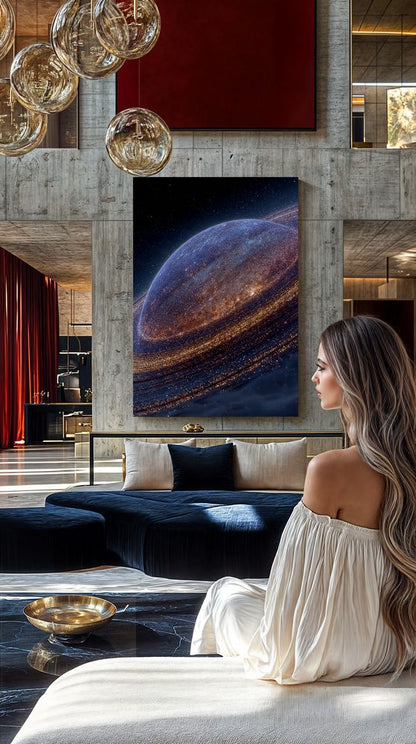 Art Print SpaAIce - The Architect of the Void