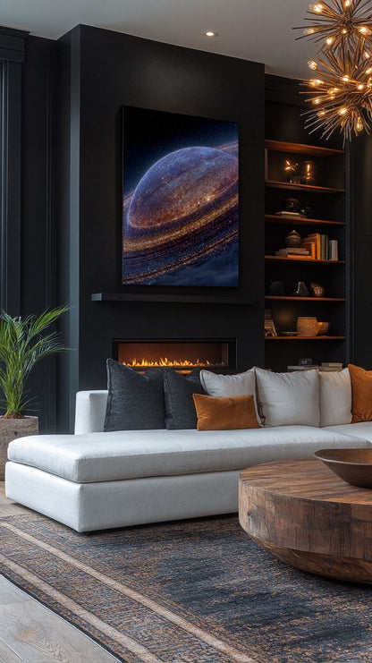 Art Print SpaAIce - The Architect of the Void