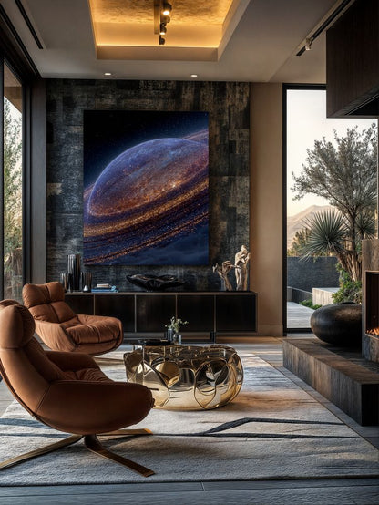 Art Print SpaAIce - The Architect of the Void