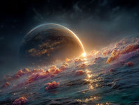 Art Print SpaAIce - Solitude Before the Superstructure