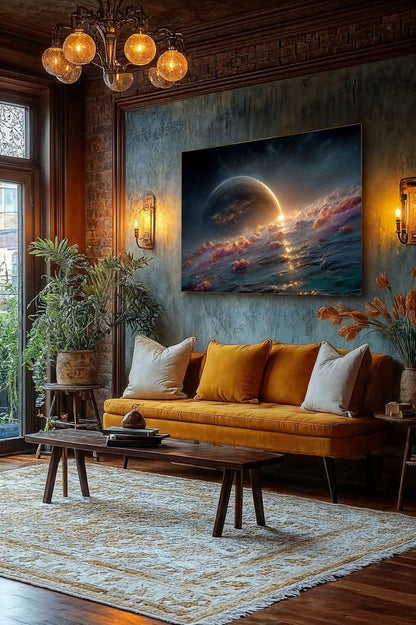Art Print SpaAIce - Solitude Before the Superstructure