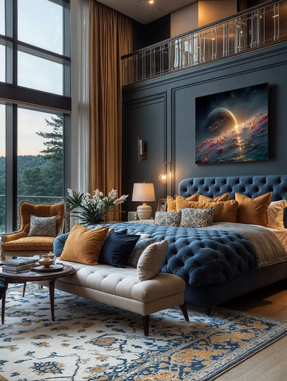 Art Print SpaAIce - Solitude Before the Superstructure