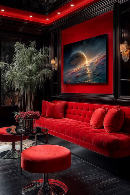Art Print SpaAIce - Solitude Before the Superstructure