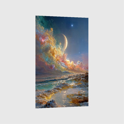 Art Print SpaAIce - Celestial Shores