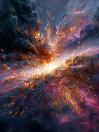 Art Print SpaAIce - Fragments Among the Stars