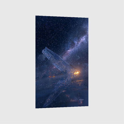 Art Print SpaAIce - The Silent Drift