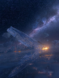 Art Print SpaAIce - The Silent Drift