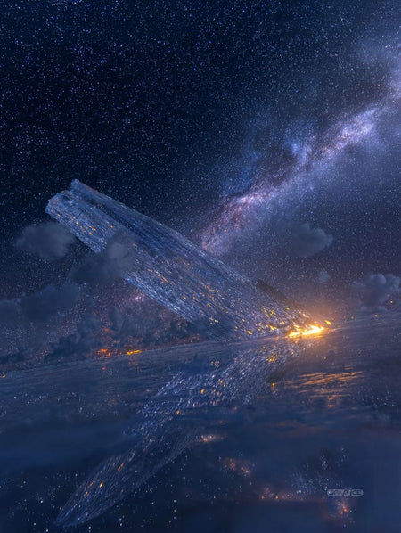 Art Print SpaAIce - The Silent Drift