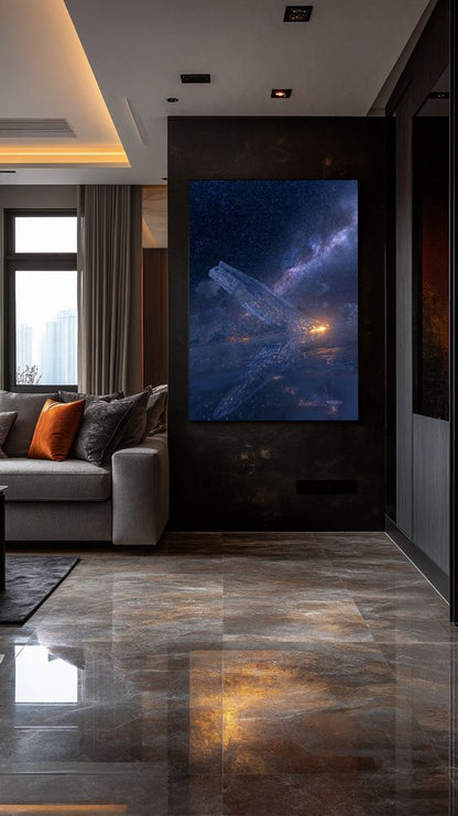 Art Print SpaAIce - The Silent Drift