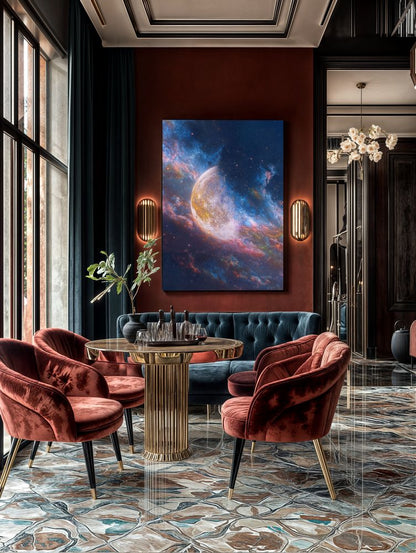 Art Print SpaAIce - Lunar Tide