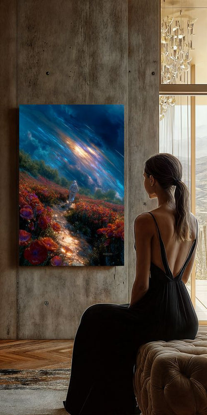 Art Print SpaAIce - Galactic Remnants