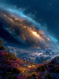 Art Print SpaAIce - Celestial Ruins