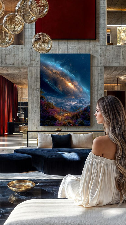 Art Print SpaAIce - Celestial Ruins