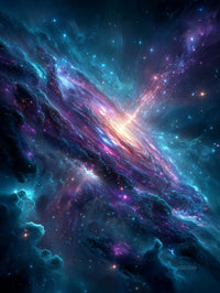 Art Print SpaAIce - Fragments of the Cosmos