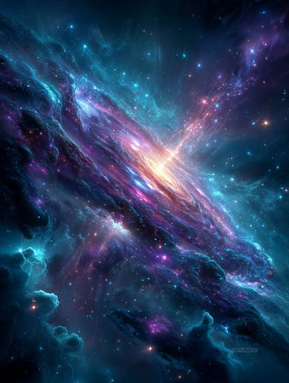 Art Print SpaAIce - Fragments of the Cosmos