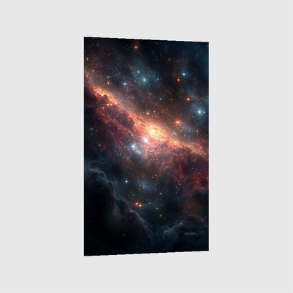 Art Print SpaAIce - Silent Collision