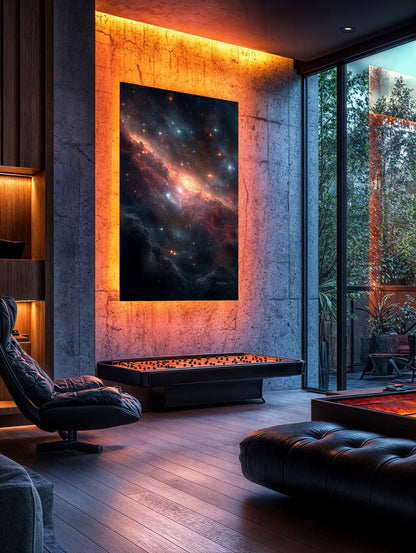 Art Print SpaAIce - Silent Collision