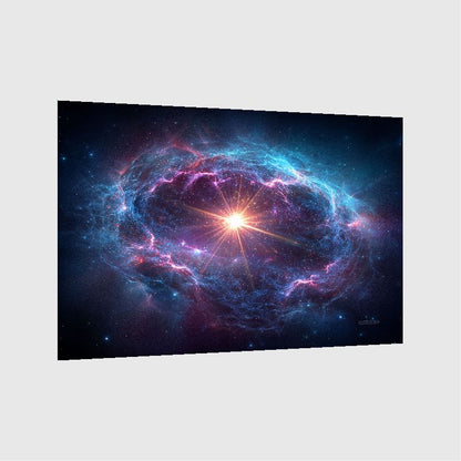 Art Print SpaAIce - Starfall Exodus
