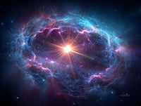 Art Print SpaAIce - Starfall Exodus
