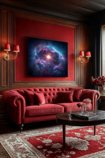 Art Print SpaAIce - Starfall Exodus