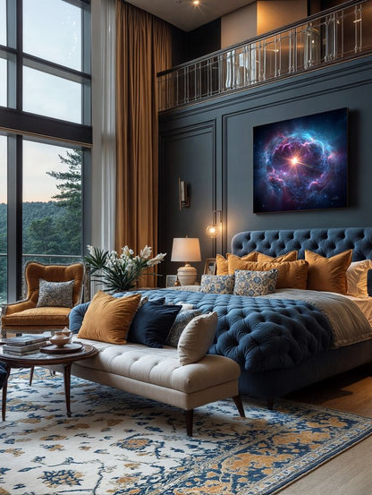 Art Print SpaAIce - Starfall Exodus