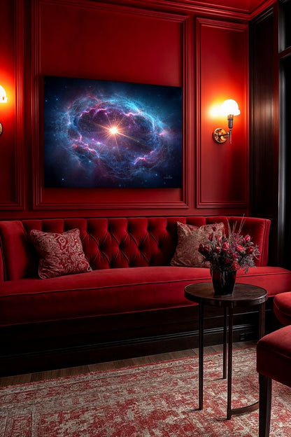 Art Print SpaAIce - Starfall Exodus