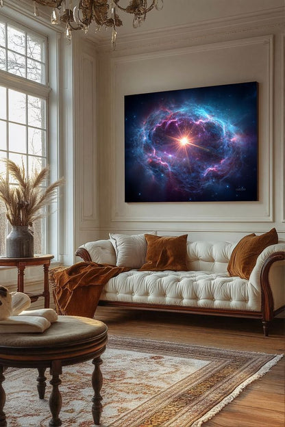 Art Print SpaAIce - Starfall Exodus