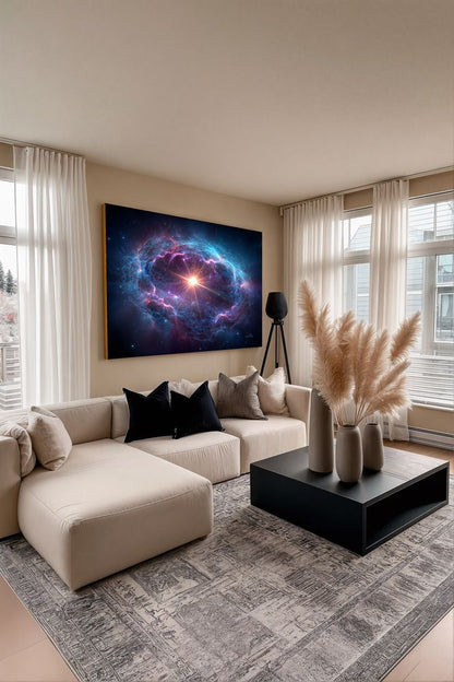 Art Print SpaAIce - Starfall Exodus