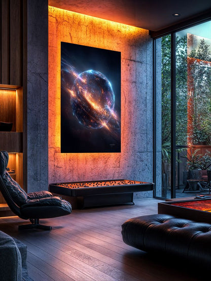 Art Print SpaAIce - Echoes of the Void