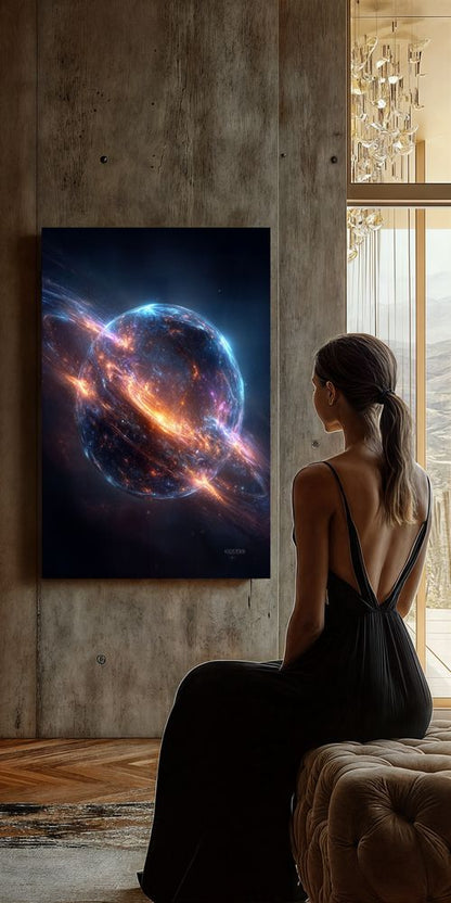 Art Print SpaAIce - Echoes of the Void
