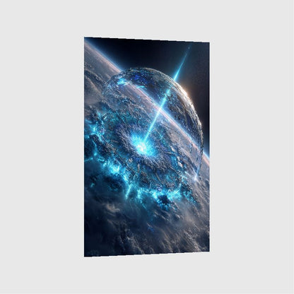 Art Print SpaAIce - Galactic Aftermath