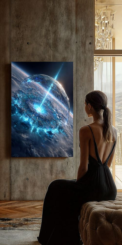 Art Print SpaAIce - Galactic Aftermath