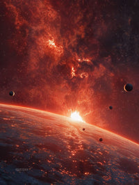 Art Print SpaAIce - Stellar Drift