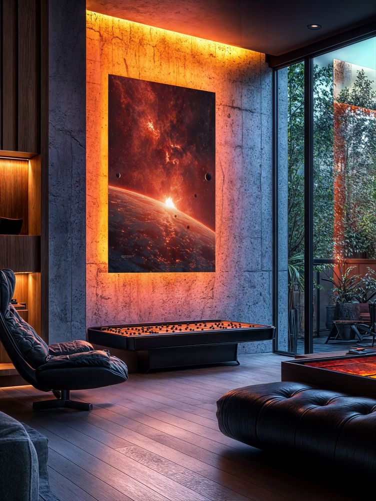 Art Print SpaAIce - Stellar Drift