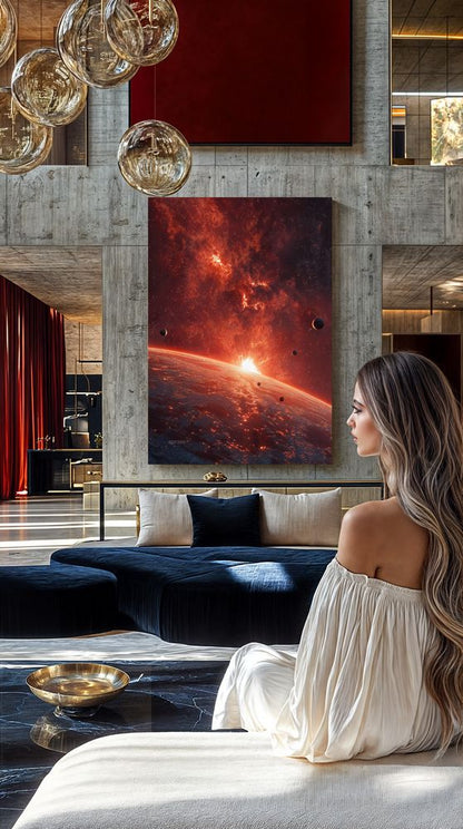Art Print SpaAIce - Stellar Drift