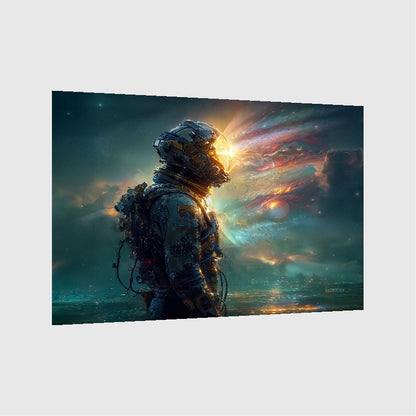 Art Print SpaAIce - The Forgotten Vessel