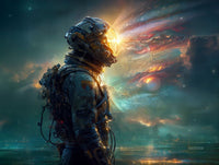 Art Print SpaAIce - The Forgotten Vessel