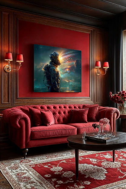 Art Print SpaAIce - The Forgotten Vessel