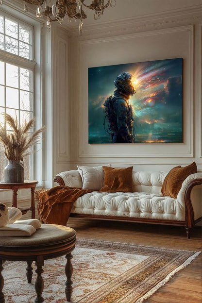 Art Print SpaAIce - The Forgotten Vessel