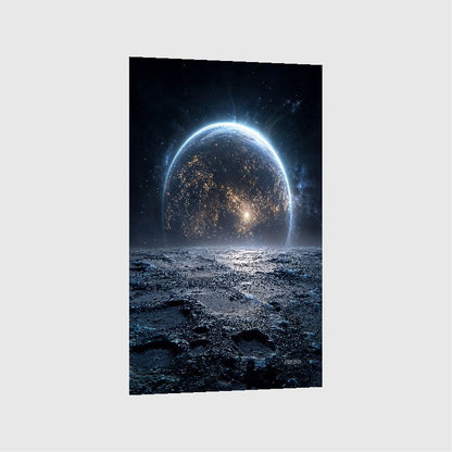Art Print SpaAIce - Celestial Collision