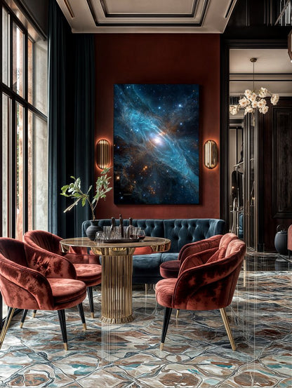 Art Print SpaAIce - Echoes Beyond the Milky Way