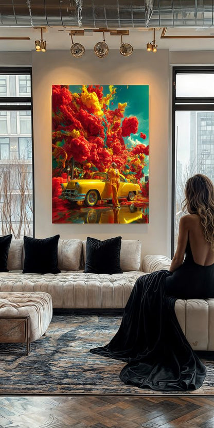 Art Print Alex Bush AI - Chromatic Reverie