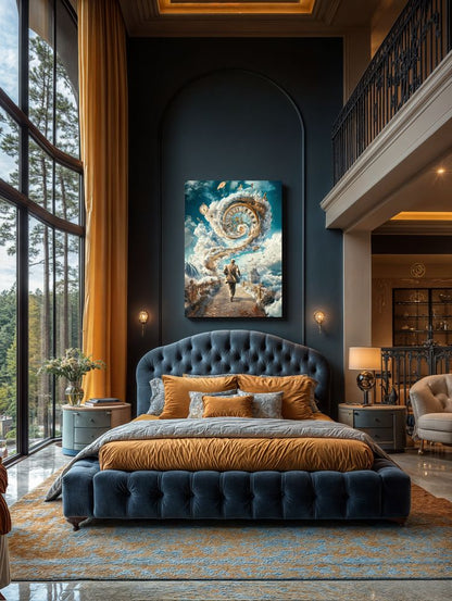 Art Print Alex Bush AI - Dreams in Motion